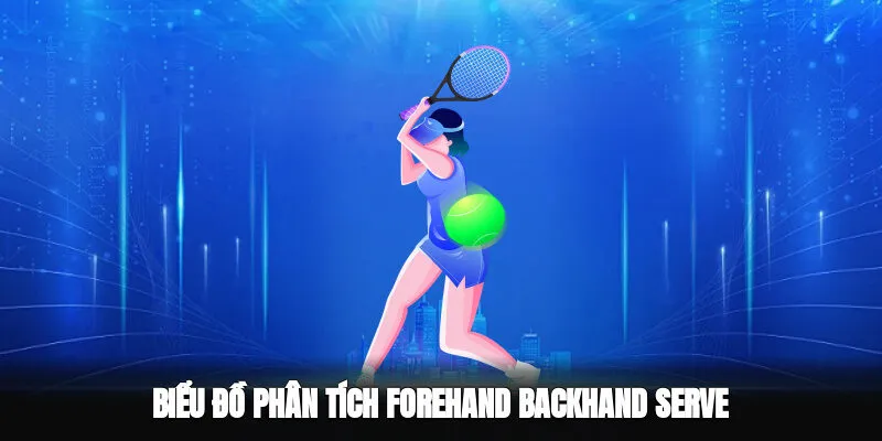 Biểu đồ phân tích những cú đánh quan trọng trong quần vợt