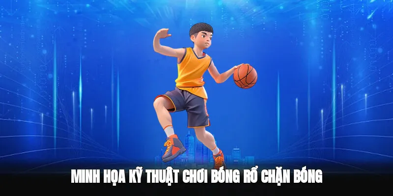 Hình kỹ thuật chơi bóng rổ phòng thủ